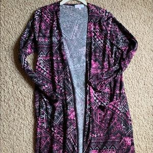 Lularoe Sarah duster cardigan M